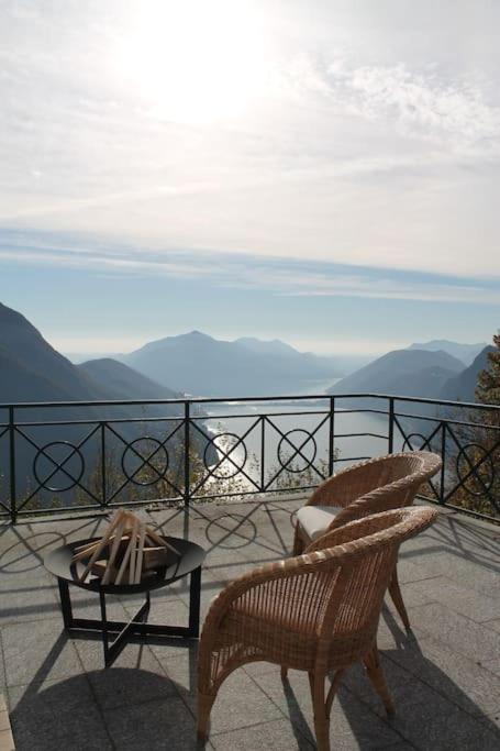 Apartamento La Perla Di Bre' Lugano Exterior foto