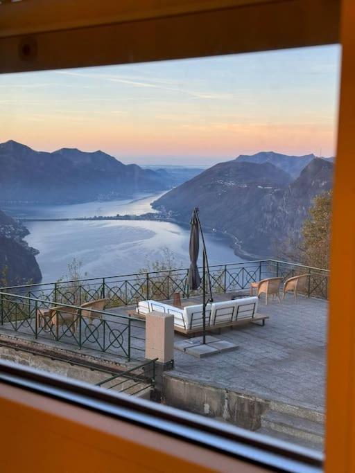 Apartamento La Perla Di Bre' Lugano Exterior foto