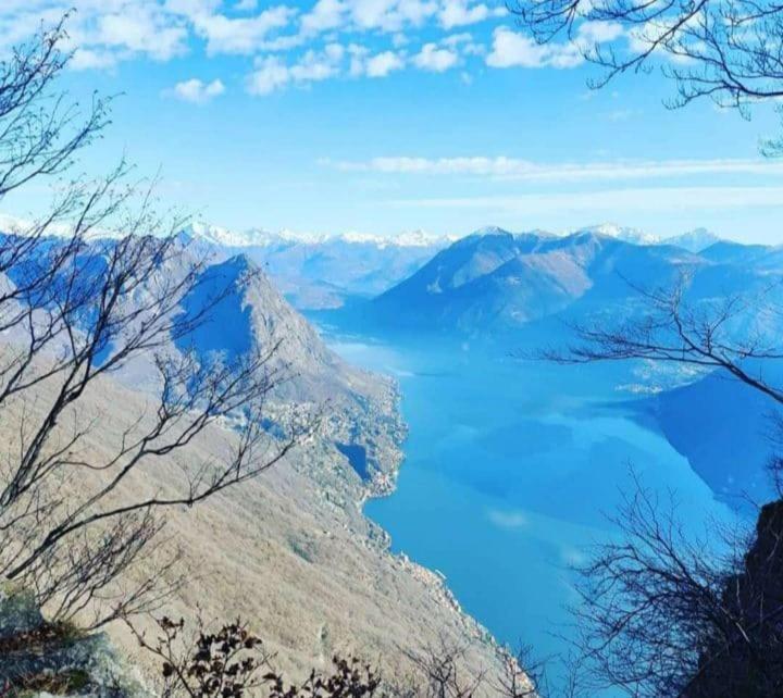 Apartamento La Perla Di Bre' Lugano Exterior foto
