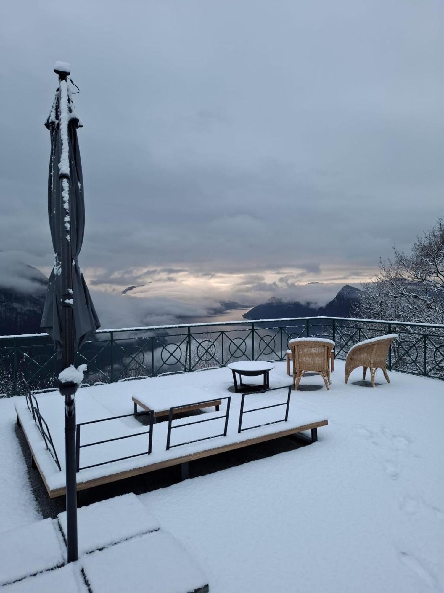 Apartamento La Perla Di Bre' Lugano Exterior foto