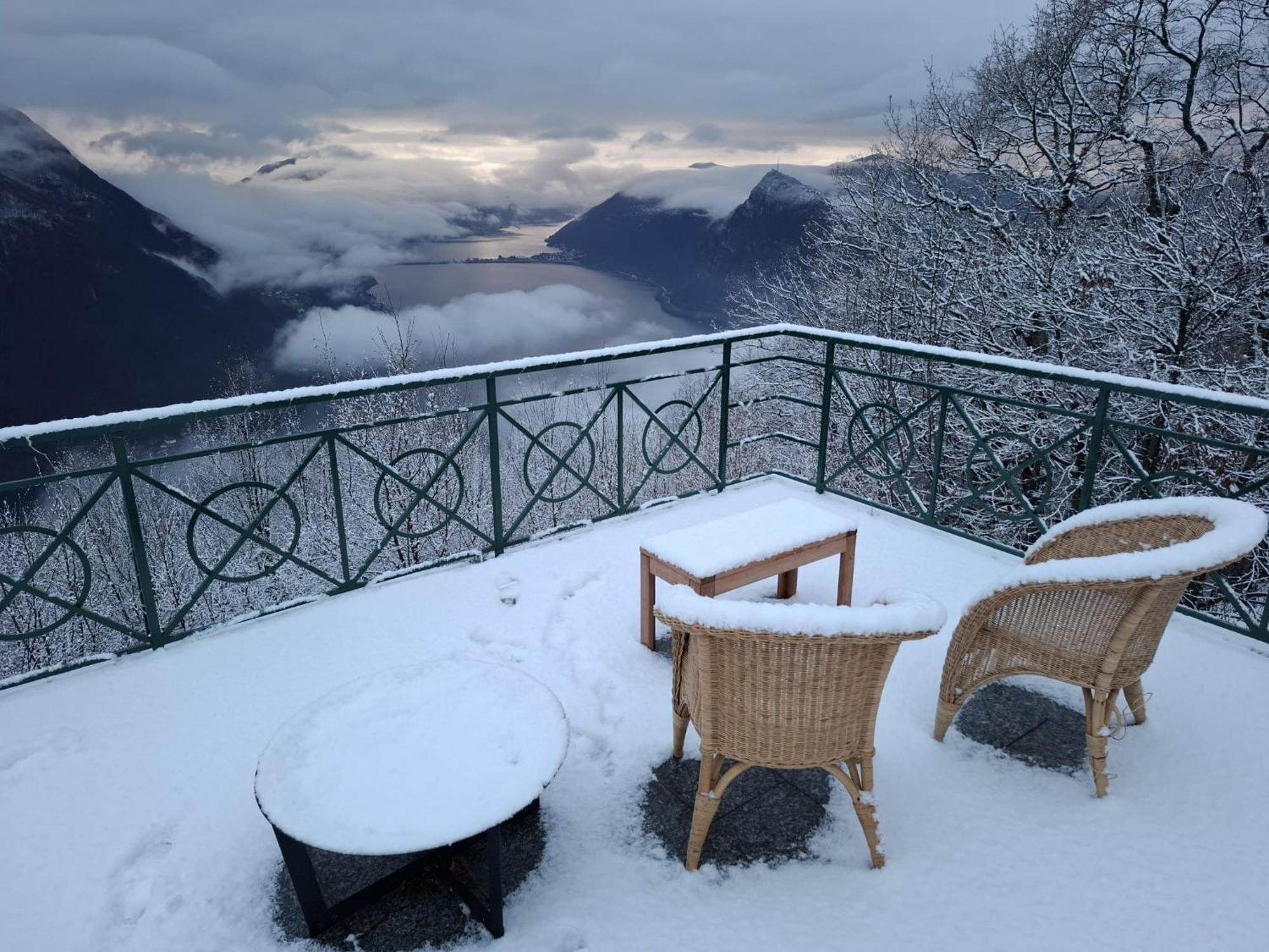 Apartamento La Perla Di Bre' Lugano Exterior foto