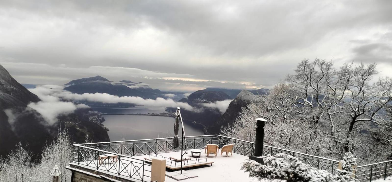 Apartamento La Perla Di Bre' Lugano Exterior foto
